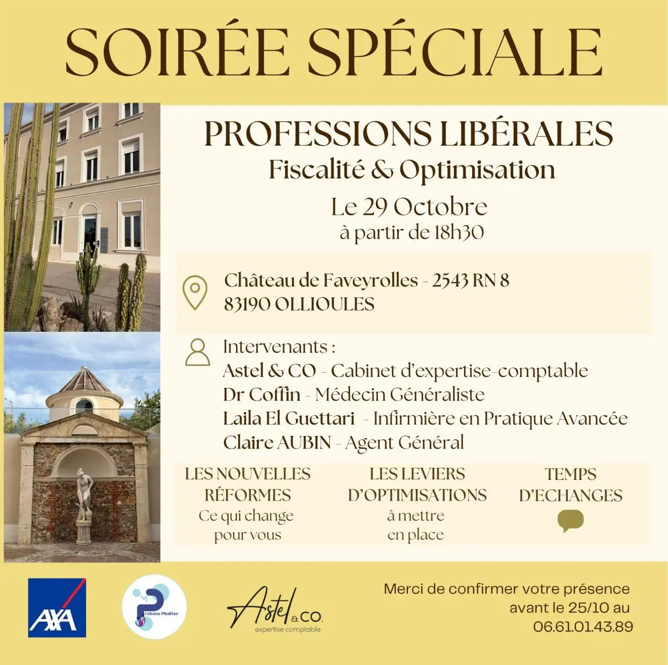 Cabinet comptable Toulon soirée spéciale